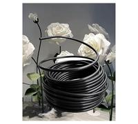 5 10 50 100 Meters Flexible Pipe for Giant Flowers Bendable PVC Pipe Shape retaining Flexible PVC Tubing Wedding & Stage Decor(Black,25m/82ft)