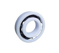 5/10/50/100-PCS POM Plastic Bearing - 3mm to 9mm Inner Diameter Nylon Bearing Corrosion Resistant Non-Rusting(50Pcs,678 8x12x3.5mm)