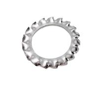 5/10/50pc M2.5 M3 M4 M5 M6 M8 M10 M12 M14 - M24 304 Stainless Steel External Toothed Serrated Lock Washer Shakeproof Star Gasket(10pcs M12)