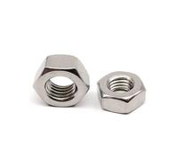 5/10/50pcs Left Hand Thread M3 M4 M5 M6 M8 M10 M12 DIN934 304 A2-70 Stainless Steel Reverse Hexagon Nut(M3 50pcs)