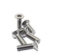 5/10/50pcs Six-Lobe Flat Countersunk Head Screw(50mm,M4 x10pcs)