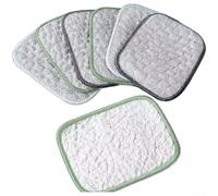 5/10 Pack Wire Dish Cloths, Scratch-Free Steel Wool Cleaning Towels, Oil-Resistant & Quick-Drying Dual-Layer Kitchen Rags for Pots Pans Countertops, Grey Green(5 pieces)