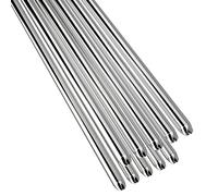 5/10 pcs 50cm Easy Aluminum Welding Rods Low Temperature Bars Cored Wire 1.6mm 2mm Rod Soldering No Need Solder Powder in Stock Welding Rods Wires Sticks(1.6mm 50PC)