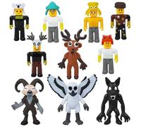 5/10 Pcs 99 Nights in The Forest Toys, The Deer Owl Ram Monster Figures for Game Fans, for Kids, Collectors, Home Decor (10PCS)