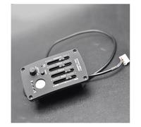 5/10 Pcs Acoustic Guitar Preamp 4 Bands EQ Equalizer Pickup Preamp Piezo Pickup With LCD Tuner Guitar Parts Professional acoustic guitar pickups(10)
