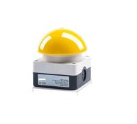 5/10 Pcs Foot Racket Switch,Spherical Mushroom Head Emergency Stop Button Switch,Self-locking,Self-resetting,IP65 Waterproof IDGTTLDF(Yellow Self-Reset,5 PCS_1NC)