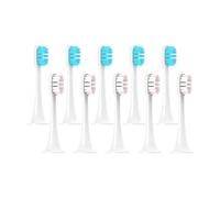 5/10 Pezzi Testine Di Ricambio, Compatibile Per Mijia T300 T500 T700, 4 Colori Con Copri Polvere, Per Igiene Orale(5Blue 5Pink)
