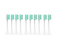 5/10 Pezzi Testine Di Ricambio, Compatibile Per Mijia T300 T500 T700, 4 Colori Con Copri Polvere, Per Igiene Orale(10 Green)