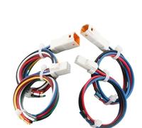 5/10 Sets Type Automobile Waterproof Connector Male&Female Butt Joint Harness with 15CM Wire JST02R/02T-JWPF-VSLE(3P Male 03T-JWPF)