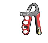 5-100 kg Grip Strength Trainer, Hand Trainer, Finger Grip Strengthener, Grip Strength Trainer, Adjustable Resistance for Muscle Training (Red)