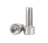5-100 pieces M1.6-M8 Stainless Steel Hexagon Socket Head Cap Machine Screws, M5x50mm(20pcs)