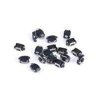 5/100Pcs 3 * 4 * 2mm Tact Switch Button 2Pin Touch SMD Micro 3x4x2mm for MP3 MP4 Phone Key 3 * 4 * 2.5mm(3x4mm,5pcs)