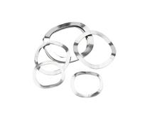 5-100PCS 304 Stainless Steel Three Wave Washers Spring Washer M3 M4 M5 M6 M8 M10 M12 M14 M16 M19 M23 M25 M27 M31 M39 M41(M8X13X0.3mm(50PCS))