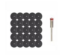 5-100pcs Abrasive Cutting Disc 32mm with Mandrels Grinding Wheels Accesories Metal Rotary Tool Saw Blade(26pcs Set 3.0 Shank)