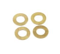 5-100pcs GB97 DIN125 Solid Brass Copper Flat Washer Plain Gasket Pad Meson For Screw Bolt M2 .5 M3 M4 M5 M6 M8 M10 M12 M14 M16(100pcs M2.5x5x0.4mm)