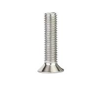 5-100pcs M1 .2 .4 .6 M2 .5 M3M4 M5 M6 Cross Flat Countersunk Head Screw Bolt A2-70 304 Stainless Steel GB819(M2.5-50pcs,6mm)
