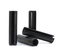 5-100pcs M1.5 M2 . M3 M4 M5 M6 M8 M10 M12 65Mn Steel Spring Pins Slotted Roll Hollow Dowel Positioning Pin(M3 x 100pcs,18mm)