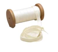 5/10M 12mm Elastic Bands for Underwear Bra Shoulder Strap Spring Hair Rubber Band Pants Belt Stretch Nylon Webbing Sew Accessory(Beige,5Meters)