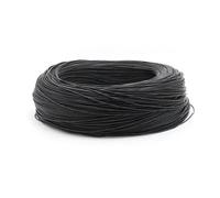 5/10M UL1007 PVC Tinned Copper Wire Cable 16/18/20/22/24/26/28/30 AWG White/Black/Red/Yellow/Green/Blue/Gray/Purple/Brown/Orange(Black,10 Meters,18AWG)