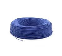 5/10M UL1007 PVC Tinned Copper Wire Cable 16/18/20/22/24/26/28/30 AWG White/Black/Red/Yellow/Green/Blue/Gray/Purple/Brown/Orange(Blue,5 Meters,26AWG)