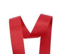 5/10Meters Natural Cotton Webbing Tape 10-50mm Width Range Canvas Strap Material for DIY Sewing Projects Bag Handle Apparel Trim(Red,50mm)
