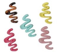 5/10pack Stylish Street Claw Clip Fashion Versatiles Claw Clip Personality Accessory For Voluminous Hairstyles