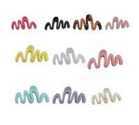5/10pack Stylish Street Claw Clip Fashion Versatiles Claw Clip Personality Accessory For Voluminous Hairstyles Durability Hair Grip