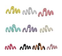 5/10pack Stylish Street Claw Clip Fashion Versatiles Claw Clip Personality Accessory For Voluminous Hairstyles Women's Hair Accessory