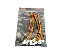5/10Pairs JST PH 2.0mm Pitch Male Female Plug Connector PH 2.0 2/3/4/5/6 Pin Socket With Cables Wire 10CM 26AWG(3P,10Pairs)