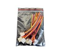 5/10Pairs JST PH 2.0mm Pitch Male Female Plug Connector PH 2.0 2/3/4/5/6 Pin Socket With Cables Wire 10CM 26AWG(5P,5Pairs)