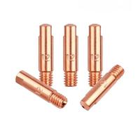 5/10PC MB-15AK CuCrZr Contact Tip+Nozzle | Durable Style, 0.8-1.2mm MIG/MAG Torch Replace Part(0.8 MM,5pcs)