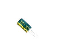 5-10pcs 100V1000UF 100V 1000UF 18 * 30MM Low ESR/impedance High Frequency Aluminum Electrolytic Capacitor Electronic Accessories (Size : 10PCS)