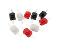 5/10Pcs 1208YD Push Button Switch DC 30V 1A Self Locking On Off Torch Flashlight Switch Switch Small Switch IDGTTLDF(2,5Pcs)