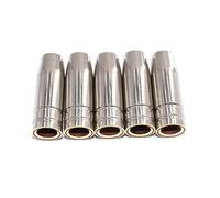 5/10PCS 15AK Gas Nozzle Euro Style MIG Welding Gun Tip Nozzle Shield Cup for MB 14AK 15AK MIG Welding Torch(10 PCS)