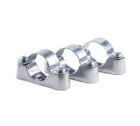 5/10Pcs 16/20/25/32/40/50Mm Aluminum Alloyl Off-Wall Code, Saddle Clip, Pipe Clamp, Pipe Bracket, Fixed Clip(16mm 10pcs)
