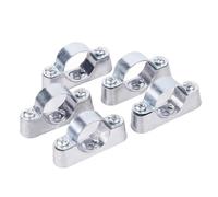5/10Pcs 16/20/25/32/40/50Mm Aluminum Alloyl Off-Wall Code, Saddle Clip, Pipe Clamp, Pipe Bracket, Fixed Clip(50mm 5pcs)