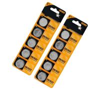 5 / 10Pcs 2032 Lithium Button Cell Batteries 3V High Energy Density for Various Devices Remote Controls Battery