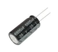 5/10pcs 25V6800UF 16 * 31MM aluminum electrolytic capacitor 25V 6800UF 16 * 31MM(5PCS)