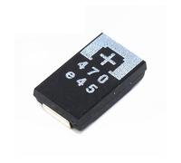 (5-10PCS) 2R5TPE470M9 470UF 2.5V SMD Tantalum Capacitors Polymer POSCAP Type D Ultra-Thin 7343 D7343 BIANMTSW(10pcs)