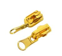 5/10Pcs 3#5#8# Zipper Head Double Sided Zip Slider for Metal Zippers Tent Jacket Suitcase Zips Puller DIY Sewing Accessories(Gold,5PCS_Yellow)
