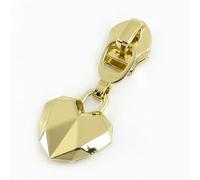 5/10Pcs 5# Zippers Sliders for Nylon Zip Decoratio Puller Head Bag Repair Zips Cursor Sewing Zipper Fidget Slider(LightGold,5PCS_FORNYLON-NO5)