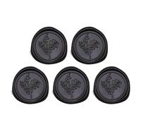 5/10Pcs Antique Seal Sticker Adhesive Labels Embossed Seal Stamp Sticker for Invitations Envelope Scrapbooking Envelope Seals