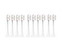 5/10Pcs ，Compatible for xiaomi ， T300/T500/T700 Sonic Electric Toothbrush Heads Replaceable Refill Nozzles 4Colors with Anti-Dust Caps(10 Pink)