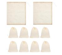 # 5/10PCS Cooking Cheesecloth Bags Straining Bags Reusable Soup Bags Soup Socks (A, One Size)