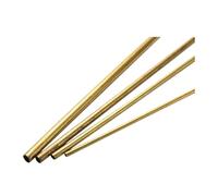 5/10Pcs Copper Pipe Brass Capillary Small Round Tube High Hardness Welding Air Conditioning Refrigeration Car Cooling System OD 0.8/1/1.2/1.3/1.5/1.6/1.8/2mm(500mmx10pcs,1.2x0.8mm)