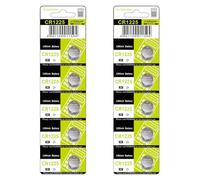 5 / 10Pcs CR1225 3V Lithiums Button Cell Batteries for Watches Calculators and Home Electronics Safe Lithiums Battery