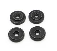 5-10pcs DIN467 GB807 Black Blue Zinc Nickel Plated Carbon Steel Handle Nuts Knurled Thumb Nuts M3 M4 M5 M6 M8 M10(Blake Zinc Plated,M4 5pcs)