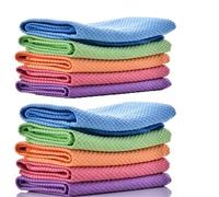 5/10PCS Fish Scale Microfiber Dish Towels - Reusable, Soft & Lint-Free, Super Absorbent Kitchen Wipes & Cleaning Cloths(10pcs)