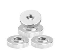 5/10pcs GB807 304 Stainless Steel Knurled Thumb Nut Hand Tighten Nut M2-M12(M10 (5Pcs))