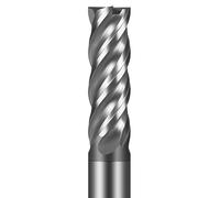 5/10pcs HRC70 4 Flute Carbide Milling Cutter Tungsten End Mill CNC Tool 1 To 12mm Metal Steel Machining Key Face Square Router Bit(5PCS,6.0x24x6x75)